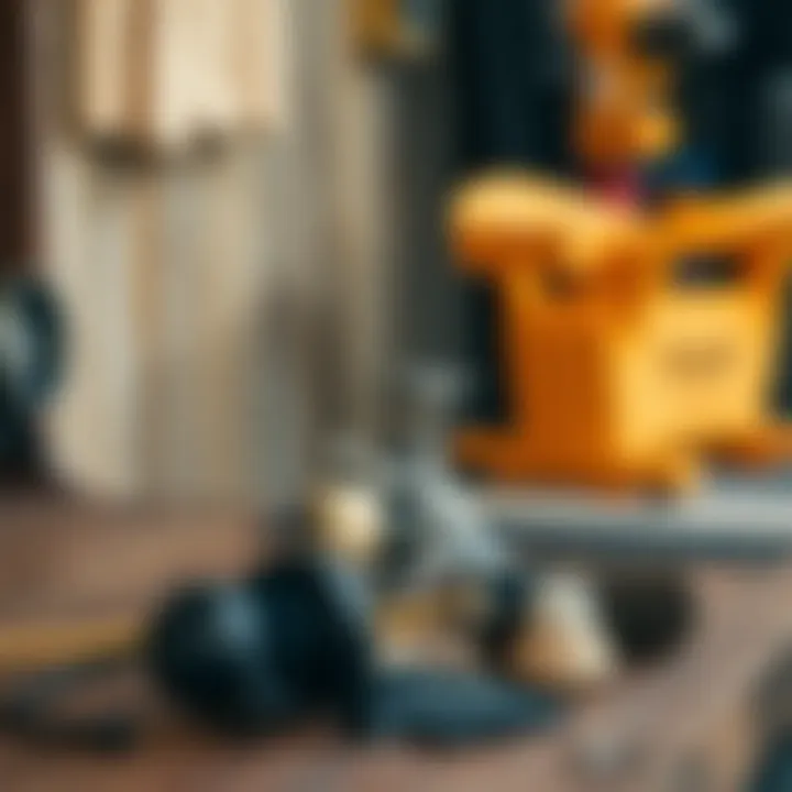 Maintenance Tools for Surf Casting Rod A well-maintained 15 ft surf rod with essential care tools beside it.