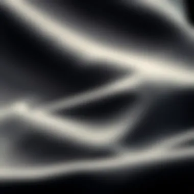 Wetsuit material close-up showing texture and flexibility