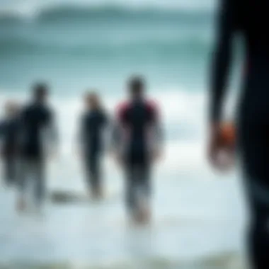 Comparison of different wetsuit thicknesses for various temperatures