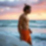 Innovative surfwear design showcasing modern aesthetics