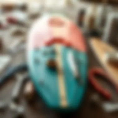Essential Tools for Skimboard Maintenance Skimboard maintenance tools and tips laid out
