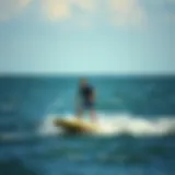 Dynamic Wing Foil Experience Dynamic wing foil board on water