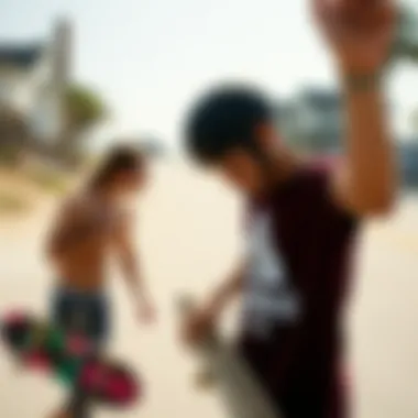 Ongoing Relevance Modern skateboarders influenced by the Bones Brigade