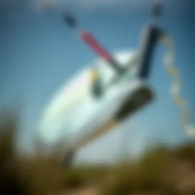 Close-up of Cabrinha Switchblade 12m design features