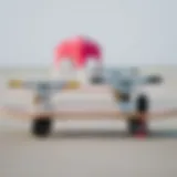 Comparison of Truck Sizes for Optimal Board Performance Visual comparison of truck sizes for an 8.5-inch skateboard deck