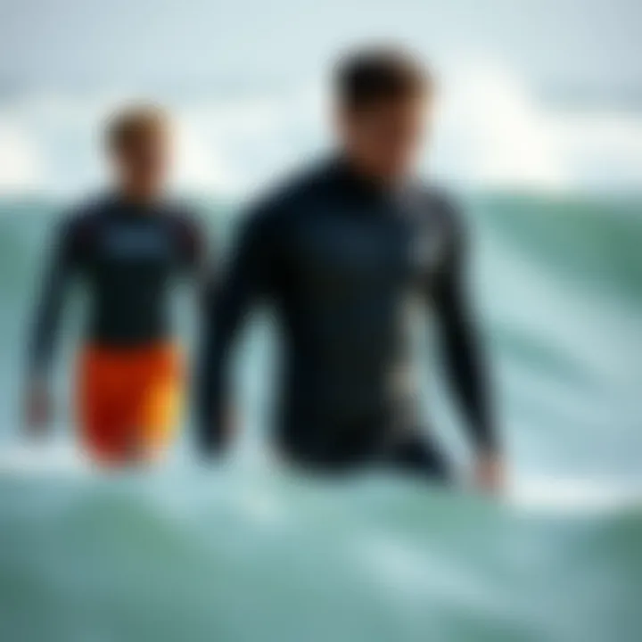 Comparison of different wetsuit styles for surfboarding