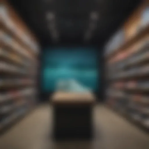 Vibrant display of Vans footwear and apparel in a Massachusetts store