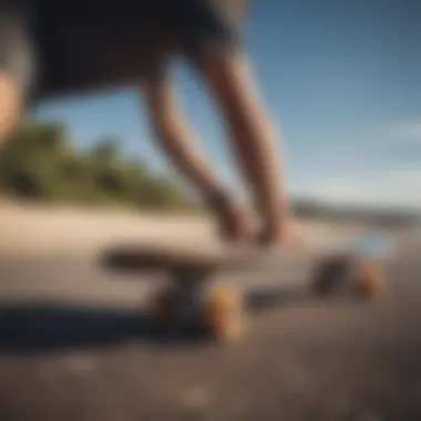 A well-maintained skateboard ready for use