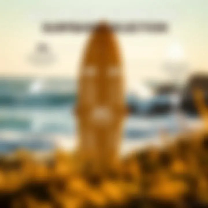 Key Factors in Surfboard Selection An infographic displaying factors influencing surfboard selection