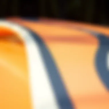 Materials Used in Boogie Boards Close-up of boogie board materials highlighting durability and flexibility