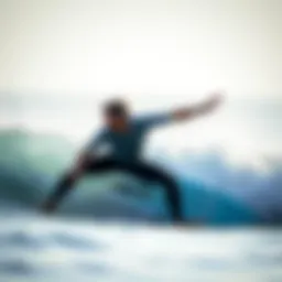 Dynamic stretching routine for surfers
