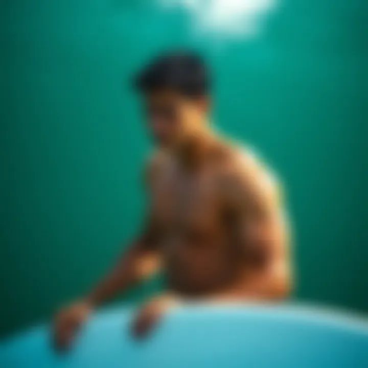 Training for Enhanced Lung Capacity Athlete engaging in physical training to improve lung capacity