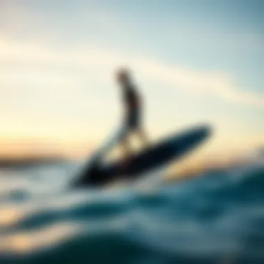 Sleek E-Foil Design Innovative e-foil design showcasing sleek contours and materials