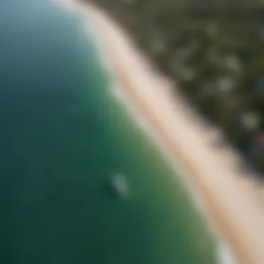 Aerial View of Barra Grande's Pristine Beaches Stunning aerial view of Barra Grande showcasing its pristine beaches and surf spots