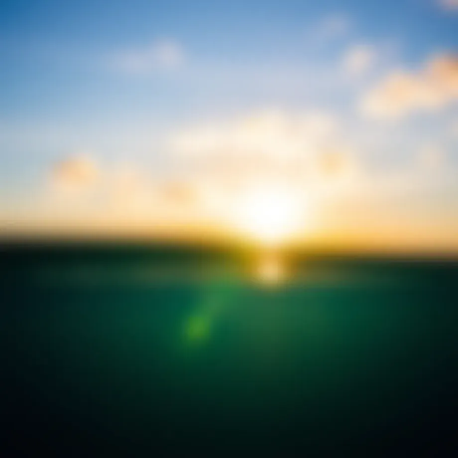 Calm water with reflection of nature