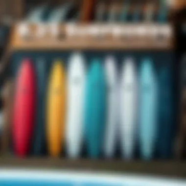 Comparative Analysis of 8.25 Surfboard Models Comparison chart detailing various 8.25 surfboard models