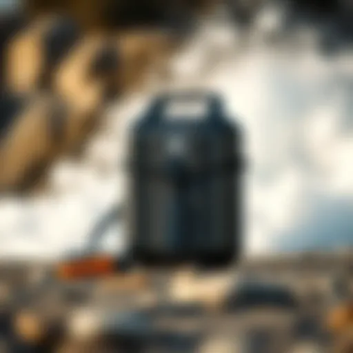 Compact and efficient rinse kit for surfers