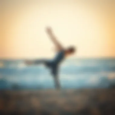 Yoga for Surfing Flexibility Flexible surfer practicing yoga