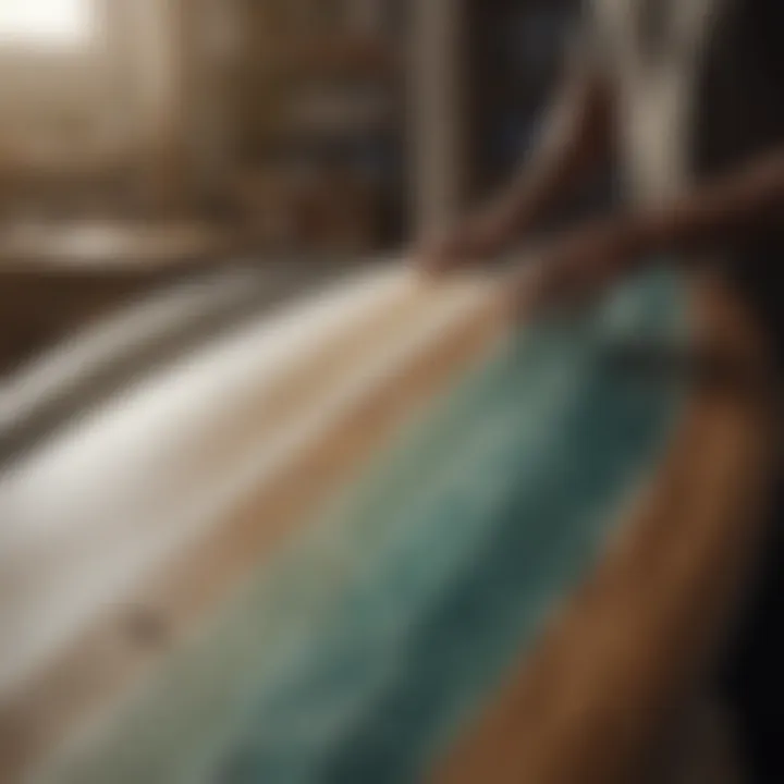 Craftsmanship in surfboard shaping and construction