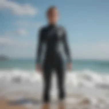 Comparison of different wetsuit designs suitable for various water sports