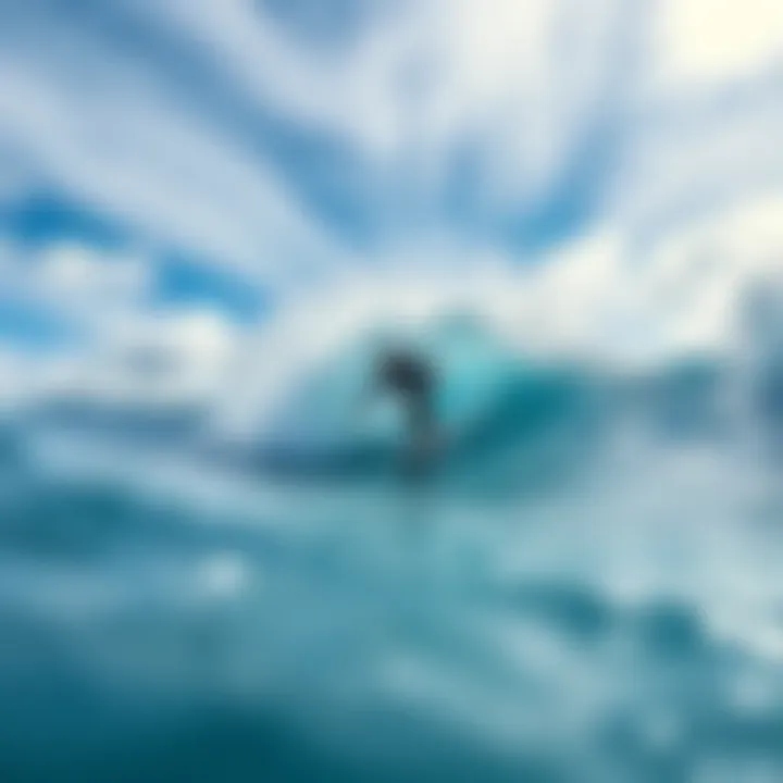 Diverse surf conditions showcasing GoPro performance.