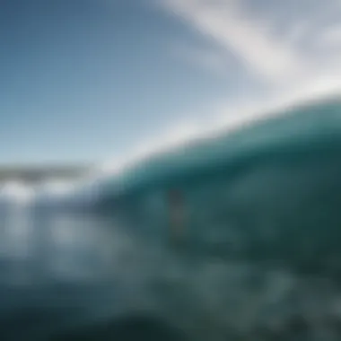 Surfboarders enjoying a safe ocean environment