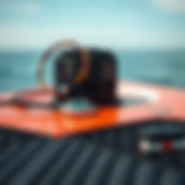 Innovative Engineering: The Heart of Motorised Boards Close-up of the engineering features of a motorised water board