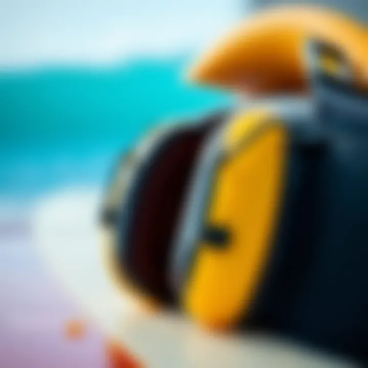 Essential Gear for Ear Protection Close-up of surf ear protection gear