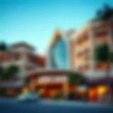 Exterior view of Surfjack Waikiki showcasing its unique architectural design