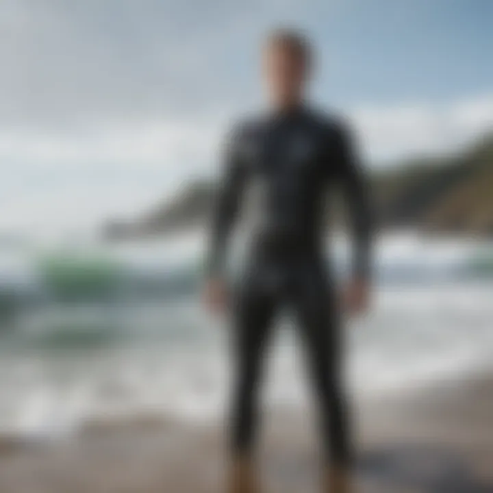 Eco-friendly wetsuit options showcased on a website