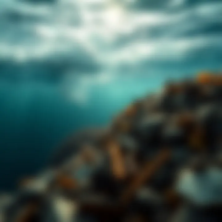 Impact of Pollution on Marine Ecosystems A visual representation of the impact of pollution on marine ecosystems