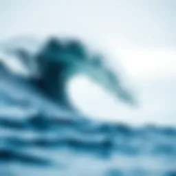 A mesmerizing depiction of the Kanagawa Wave capturing its dynamic motion.