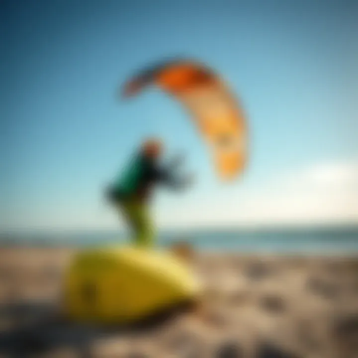 Safety gear and equipment necessary for using the Ozone Trainer Kite