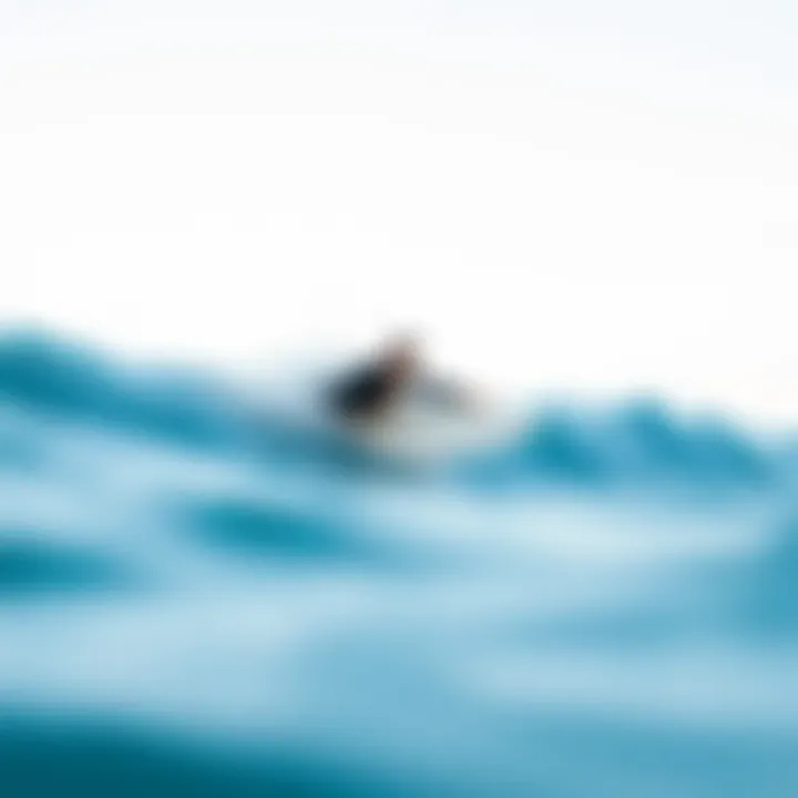 Surfer in action wearing a reaction wetsuit in the ocean