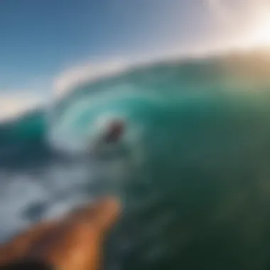 Stunning footage captured via GoPro in dynamic ocean conditions