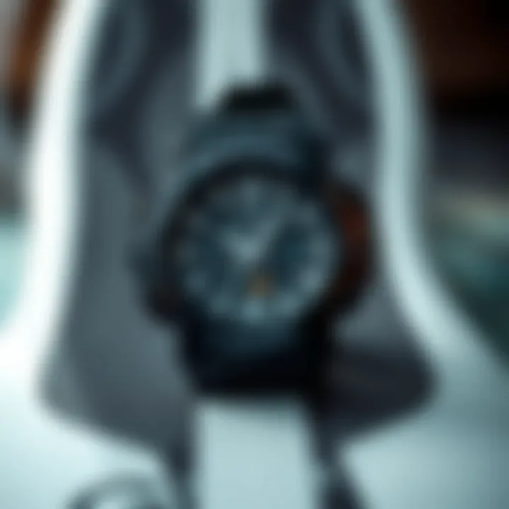 G-Shock watch in a surfboard setting