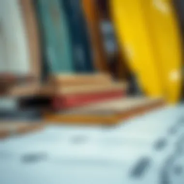 Construction Materials for Surfboards Various construction materials used in manufacturing surfboards