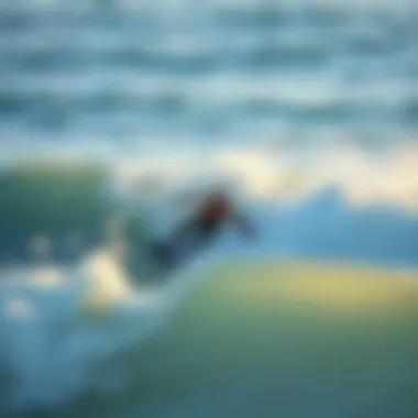 Dynamic Competition at Hossegor A local competition showcasing talented surfers in action