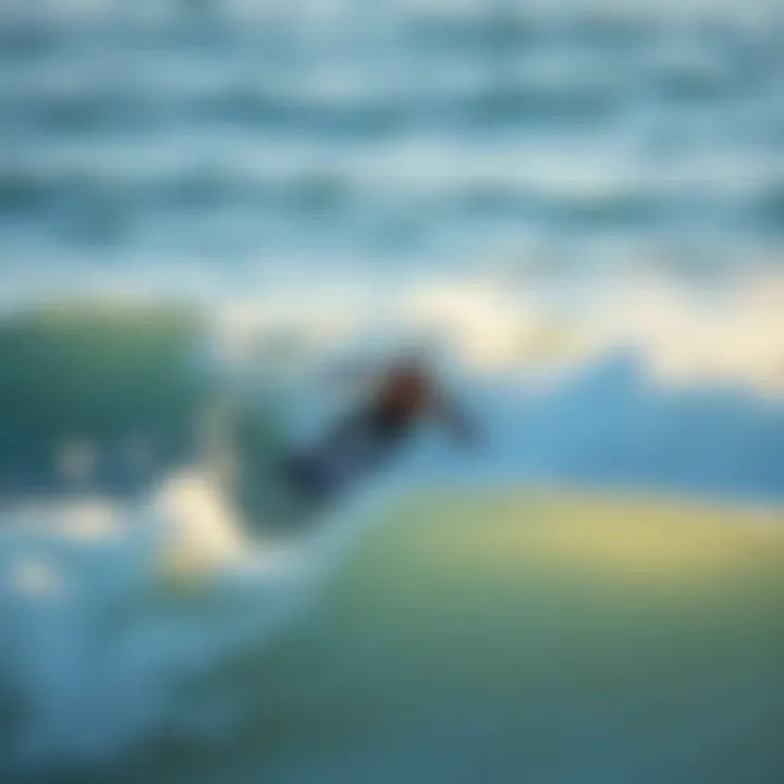 Dynamic Competition at Hossegor A local competition showcasing talented surfers in action