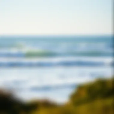 The Perfect Waves of Hossegor Gentle waves crashing on the pristine shores of Hossegor