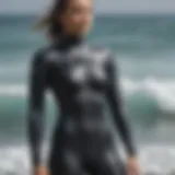 Measuring body dimensions for wetsuit fitting