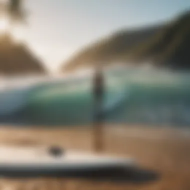 Surfers drinking water on the beach