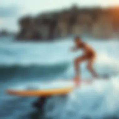 Innovation in Surfboard Technology Innovative technology showcased in a surfboard design