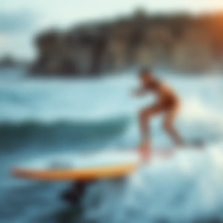 Innovation in Surfboard Technology Innovative technology showcased in a surfboard design