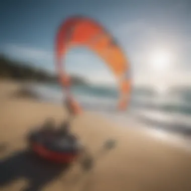 Kitesurfing gear showcase