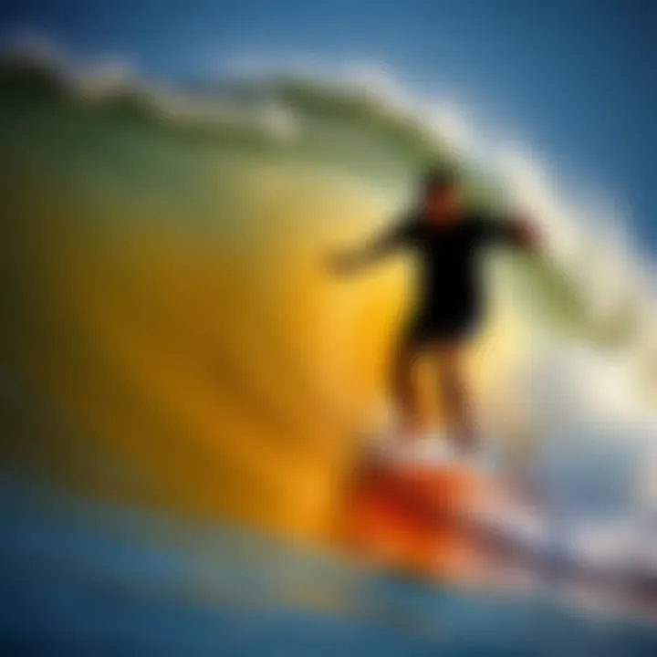 Dynamic wave riding with Lamiglas Insane surfboard