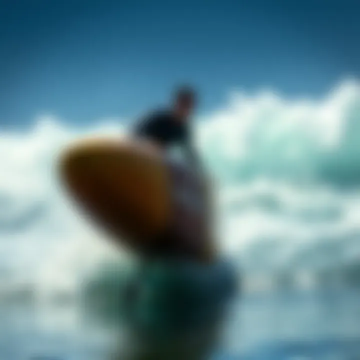 Performance Metrics of the Lampuga Surfboard Performance metrics of the Lampuga surfboard in action