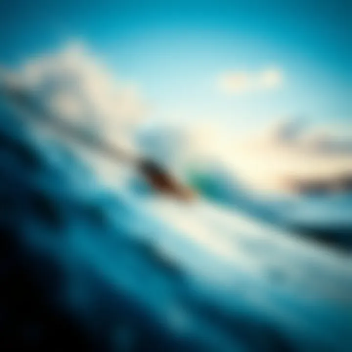 Close-Up of Wave Foil Technology Close-up of wave foil technology