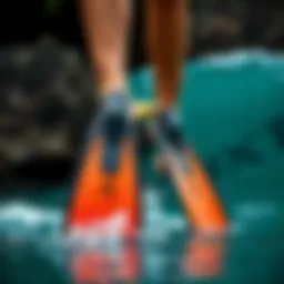 Innovative design of Makapu'u swim fins
