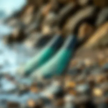 Materials used in Makapu'u swim fins